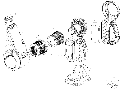 Exploded Diagram A Diagram and Parts List for BDH2000PL32QV Type 3 Black and Decker Hand Vacuum